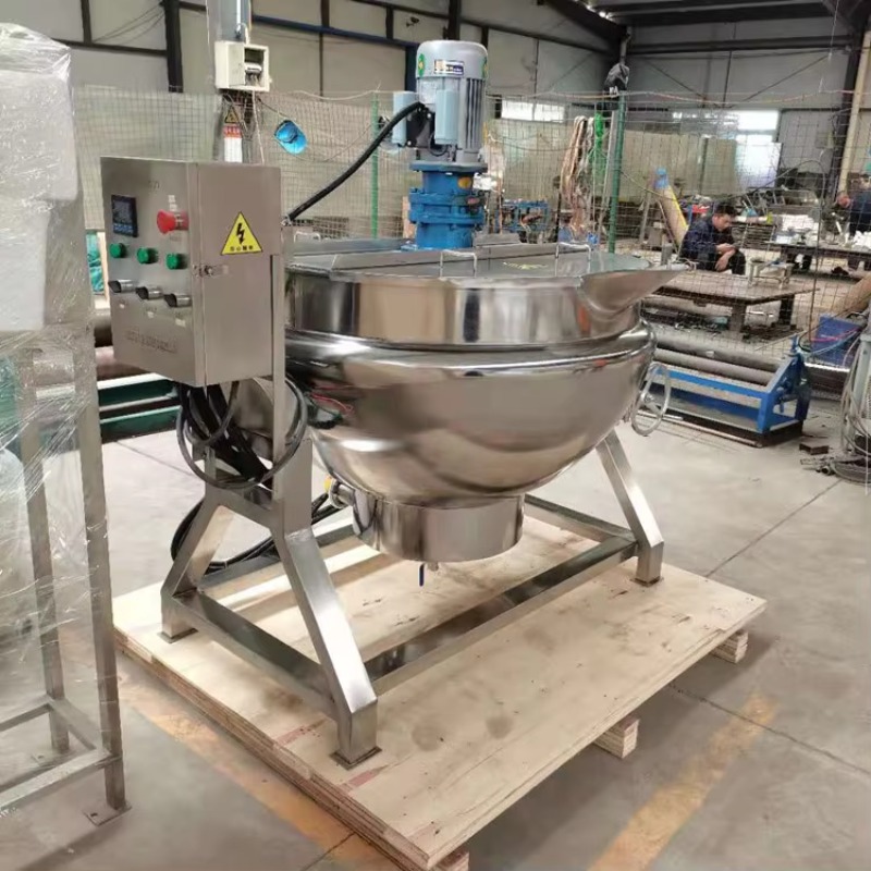 Commercial Kitchen Boiler - Olla de vapor con agitador inclinable,