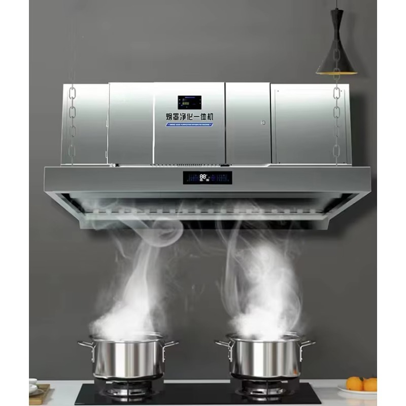 Commercial Exhaust Hood - Purificador de aire electrostático integrado personalizado,
