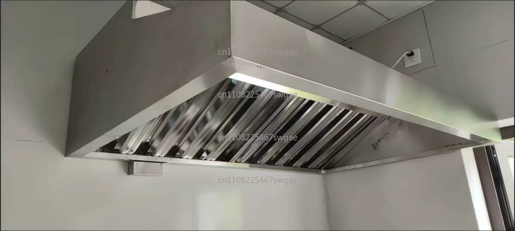 Commercial Exhaust Hood - Campana Extractora de Cocina de Acero