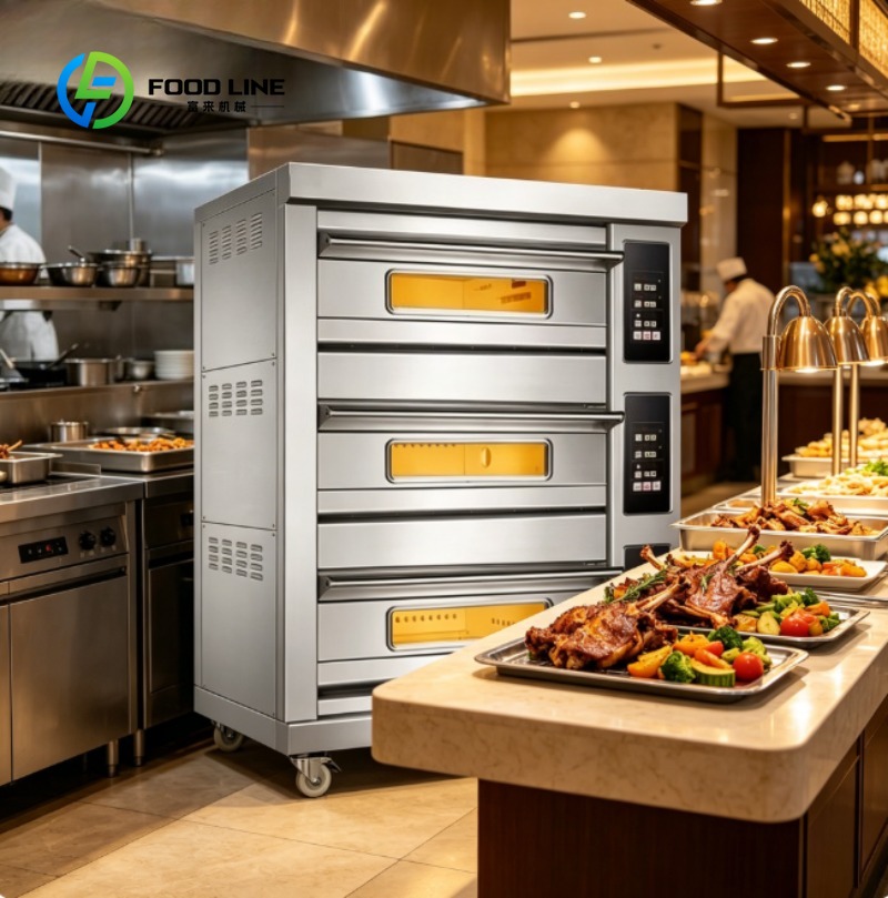 Commercial Kitchen Oven - Horno Comercial de Acero Inoxidable, Horno