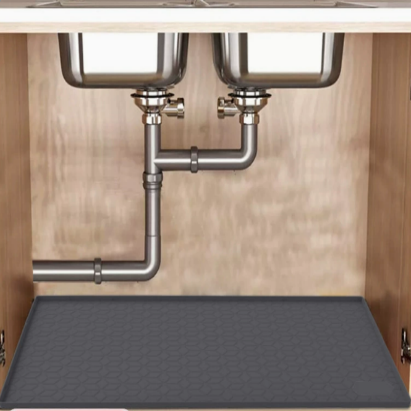 Commercial Kitchen Floor Drain - Alfombrilla de Silicona para Fregadero, Cuadrada,