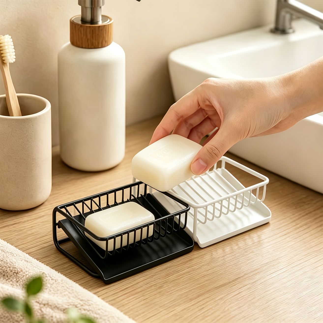 Commercial Kitchen Floor Drain - Jabonera de plástico con bandeja de