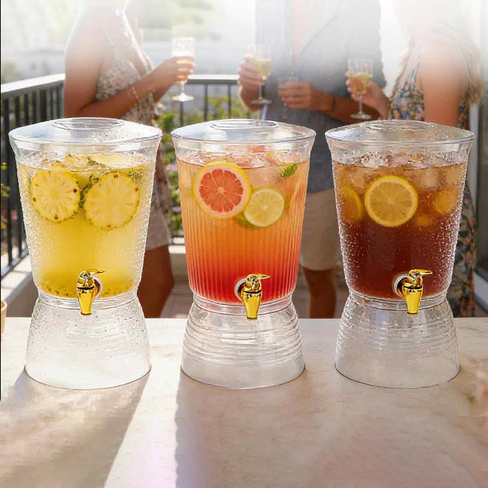 Cold Drink Dispenser - Dispensador de Bebidas de 6L, Contenedor