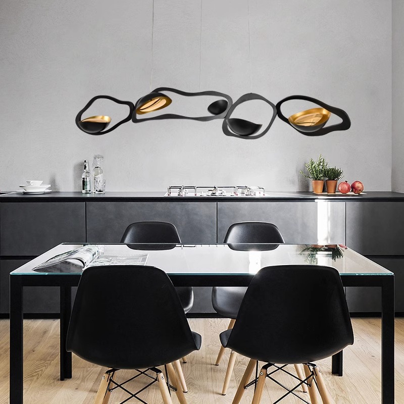 Commercial Kitchen Island - Luces colgantes LED nórdicas para mesas