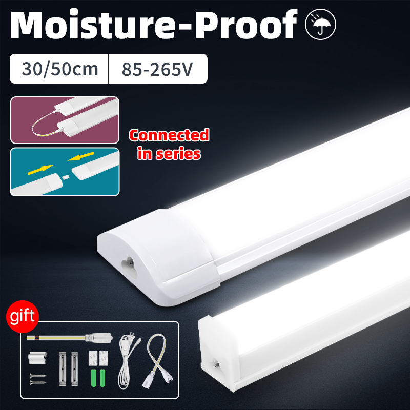 Commercial Kitchen Lighting - Tubo de luz Led a prueba