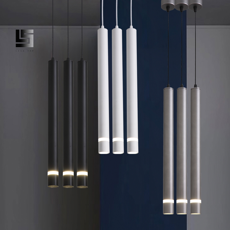 Commercial Kitchen Island - Lámpara colgante led moderna, luz de