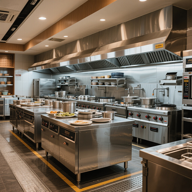 Equipo de comida rápida de ace - Commercial Kitchen Gas Line reseña y precio