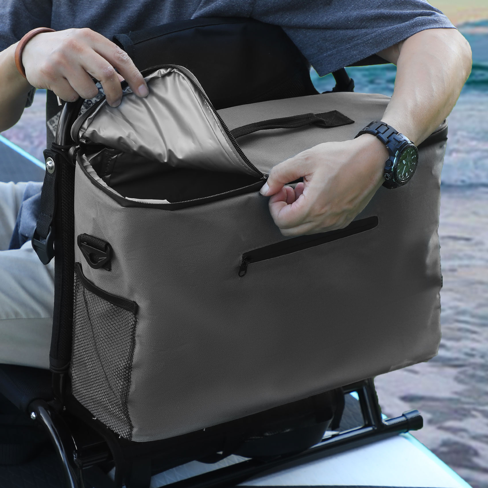 Enfriador de kayak, enfriador  - Commercial Chest Freezer reseña y precio