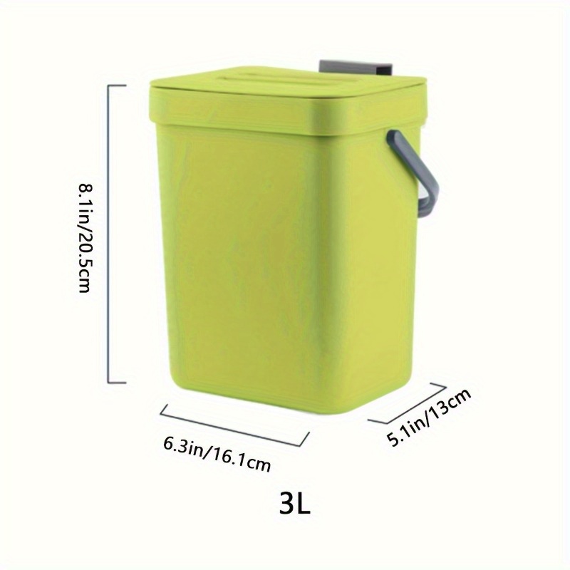 Cubo de Basura Silencioso con  - Commercial Kitchen Trash Can reseña y precio