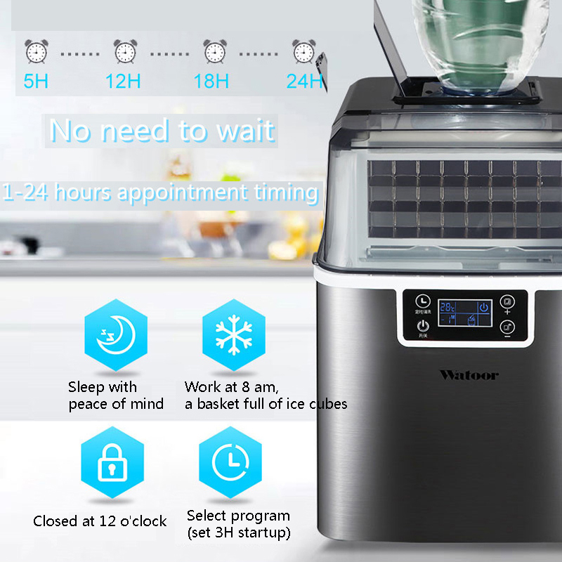 Máquina de Hielo PBOBP de 30 k - Commercial Kitchen Ice Machine reseña y precio