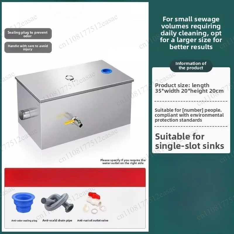 Separador de aceite y agua, fi - Commercial Kitchen Water Filter reseña y precio
