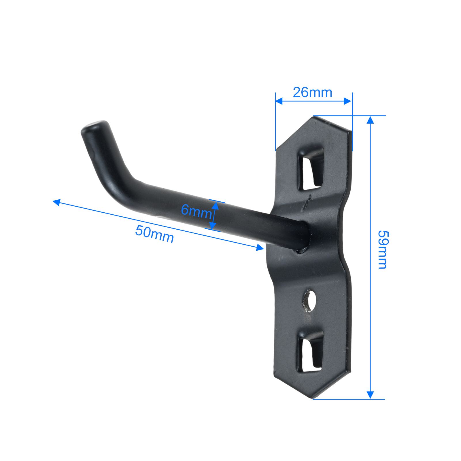 Juego de 10 ganchos de acero d - Commercial Kitchen Wall Shelves reseña y precio