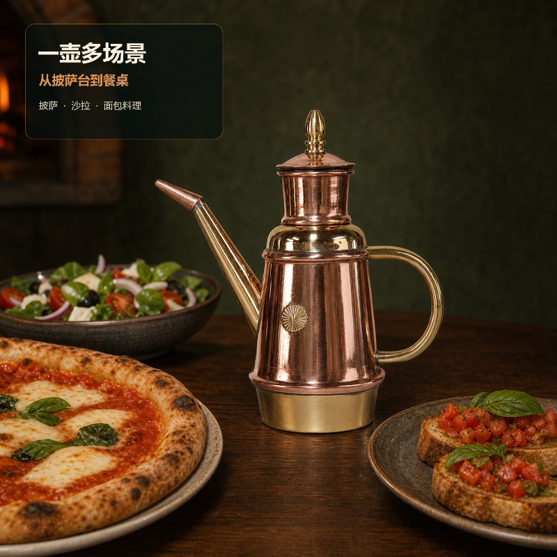 Jarra de Aceite de Cobre Hecha - Commercial Kitchen Oven reseña y precio