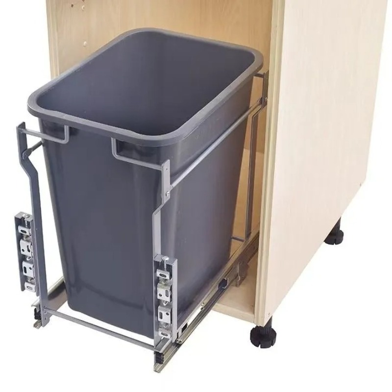Cubo de basura oculto, gabinet - Commercial Kitchen Trash Can reseña y precio