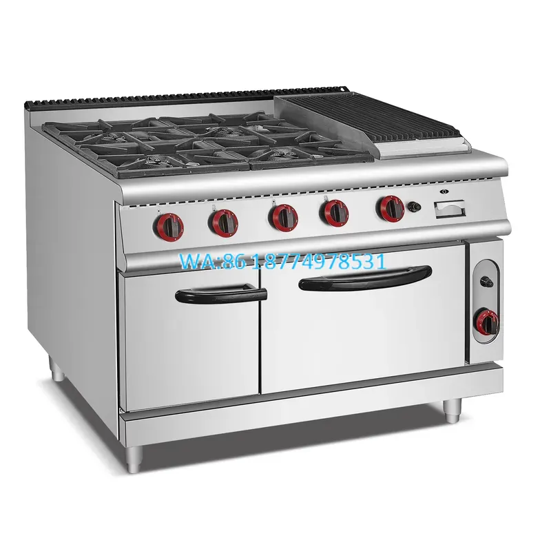 Estufa de gas comercial Wmwmnu - Commercial Kitchen Oven reseña y precio