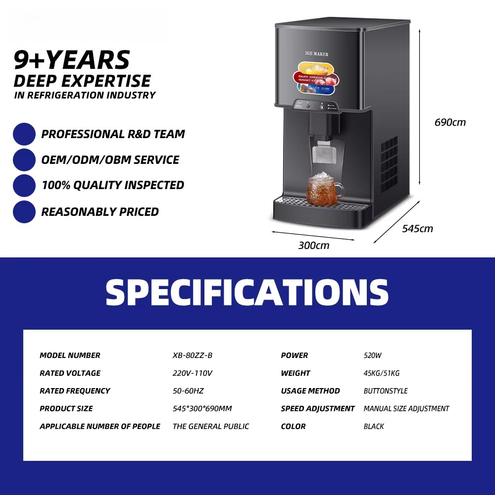 Nueva Innovadora Máquina Compa - Commercial Kitchen Ice Machine reseña y precio