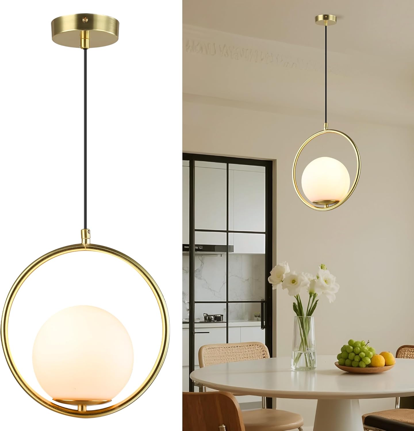 Lámparas Colgantes con Pantall - Commercial Kitchen Island reseña y precio