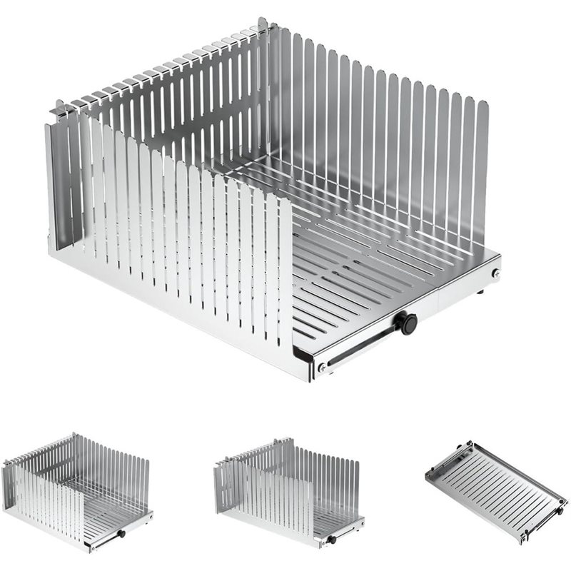 Cortadora de pan de acero inox - Commercial Bread Slicer reseña y precio