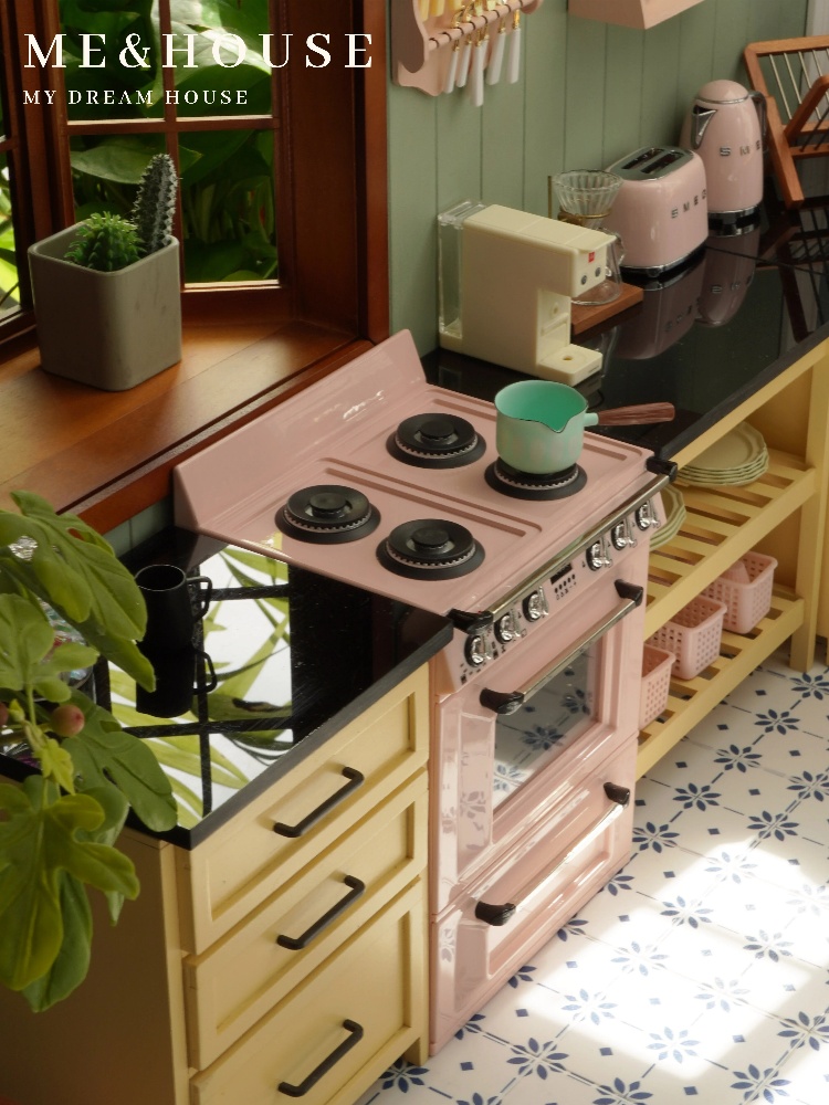 Mini modelo de casa de muñecas - Commercial Kitchen Warmer reseña y precio