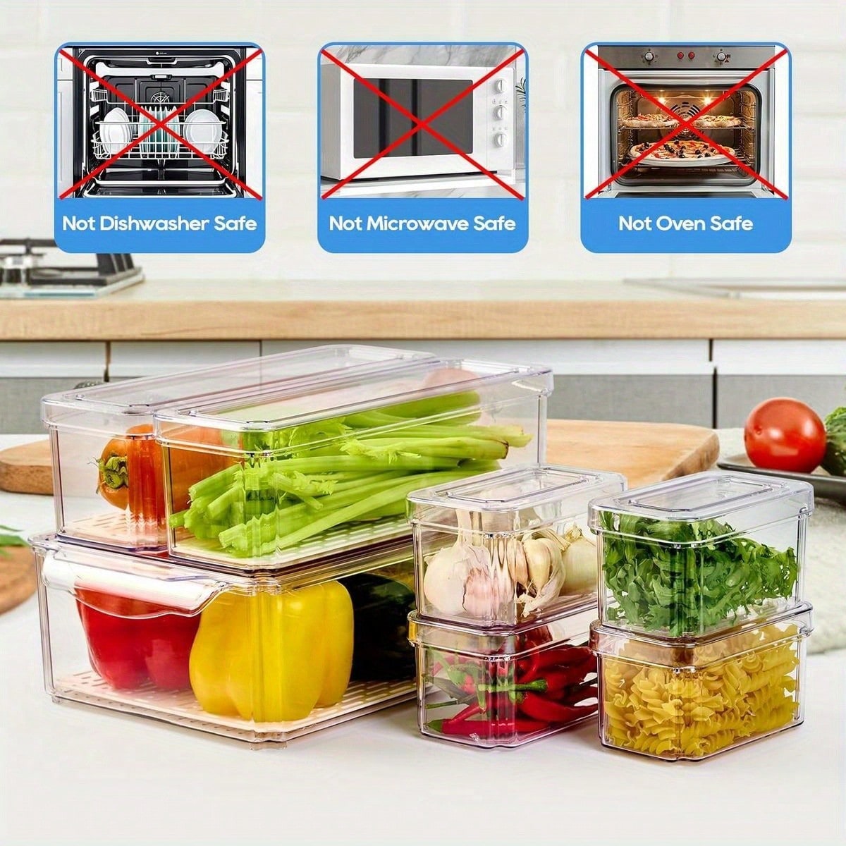 Juego de 7 Contenedores Organi - Commercial Kitchen Floor Drain reseña y precio