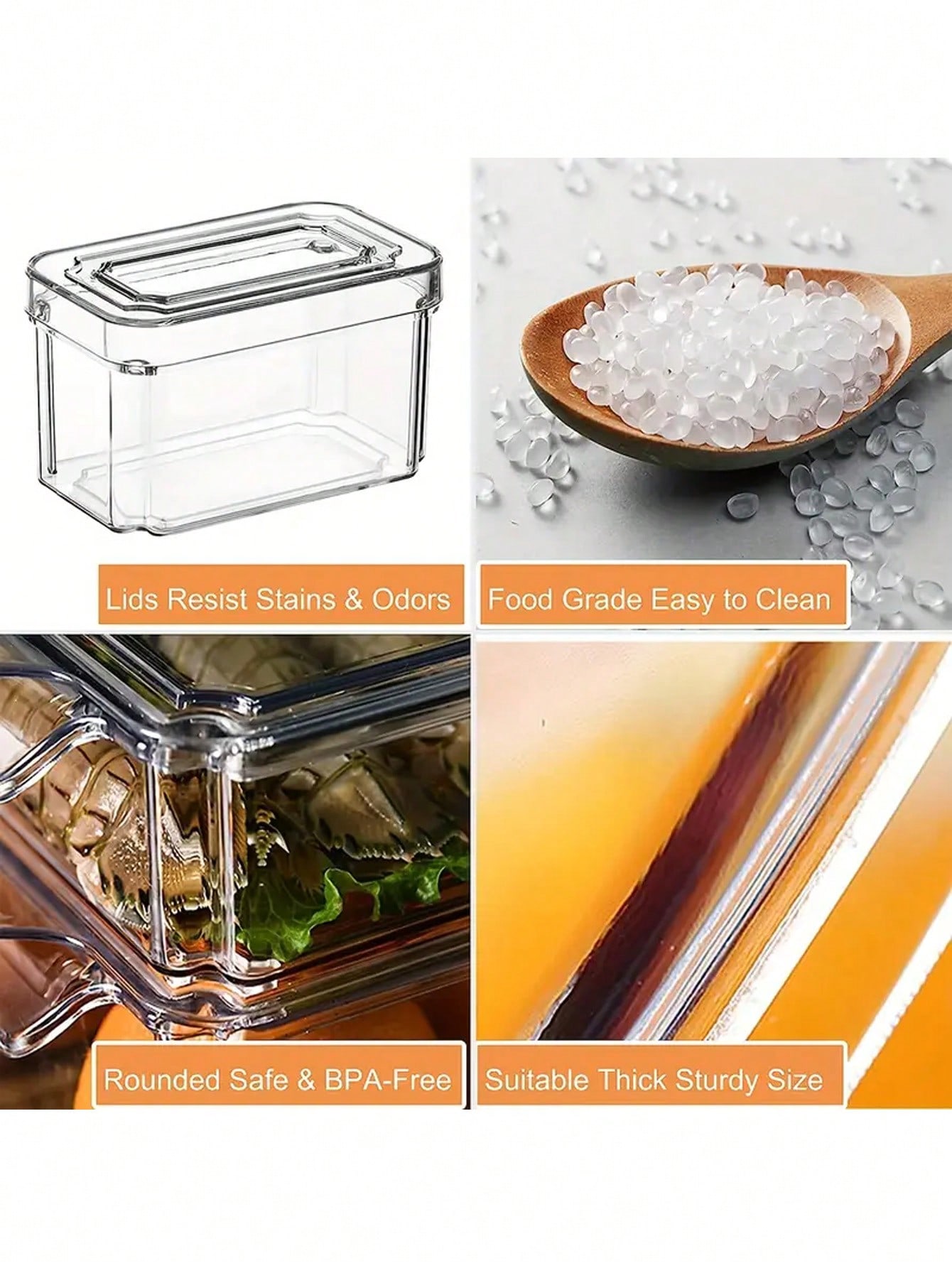 Juego de 7 Contenedores Organi - Commercial Kitchen Floor Drain reseña y precio