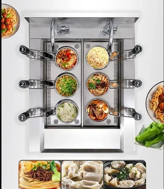 Olla de Pasta de elevación aut - Commercial Kitchen Boiler reseña y precio