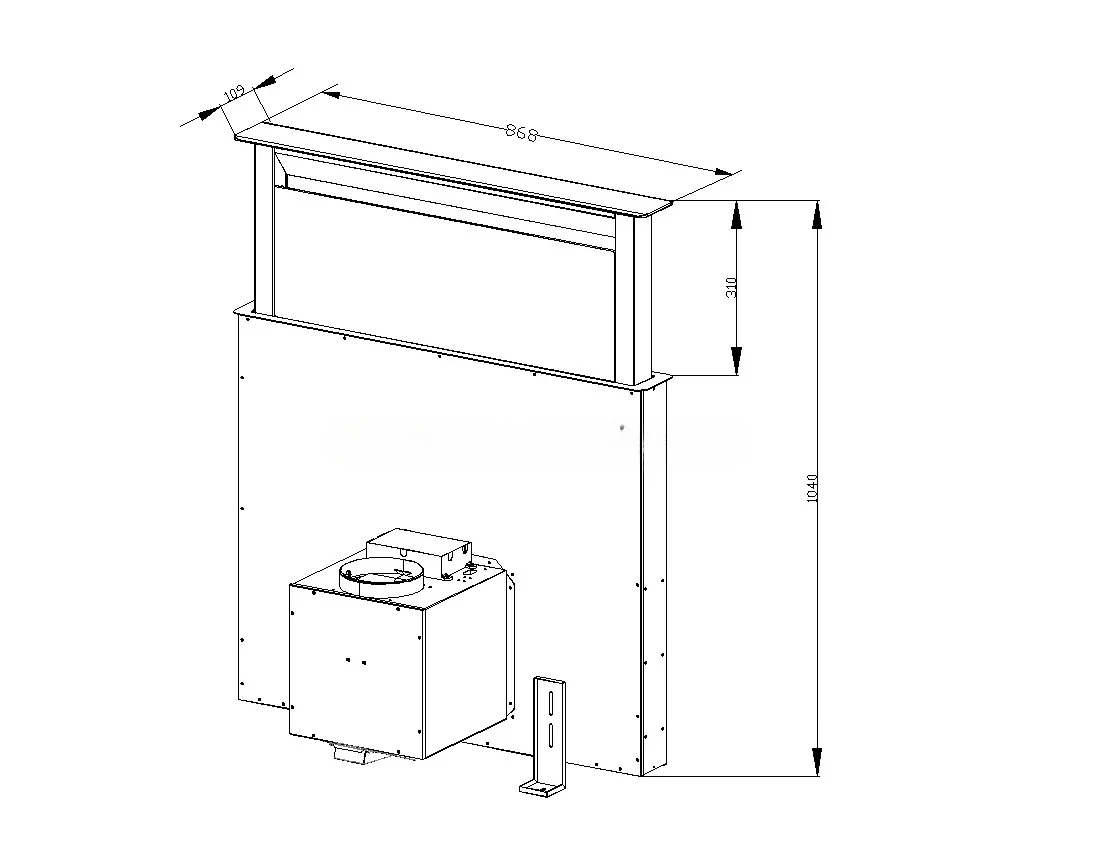 Campana extractora deslizable  - Commercial Kitchen Hood Installation reseña y precio
