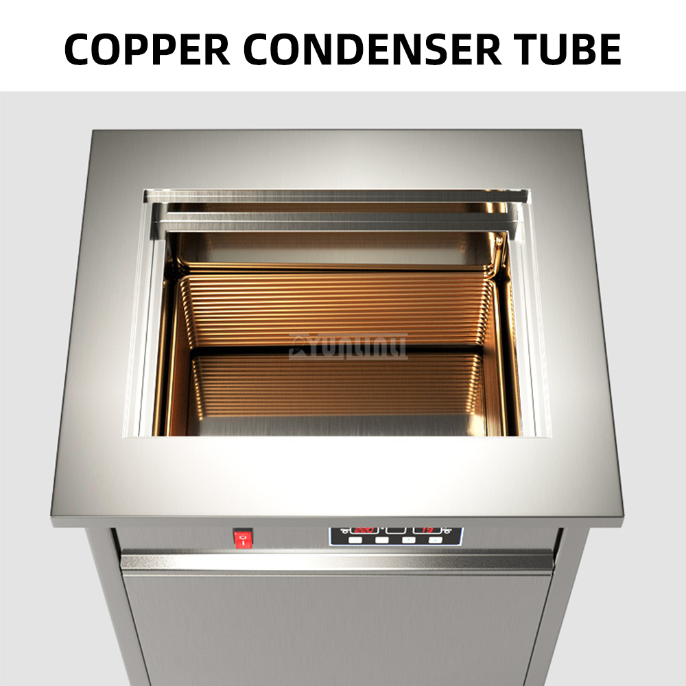Máquina de Helados Rápidos ZB- - Commercial Kitchen Ice Machine reseña y precio