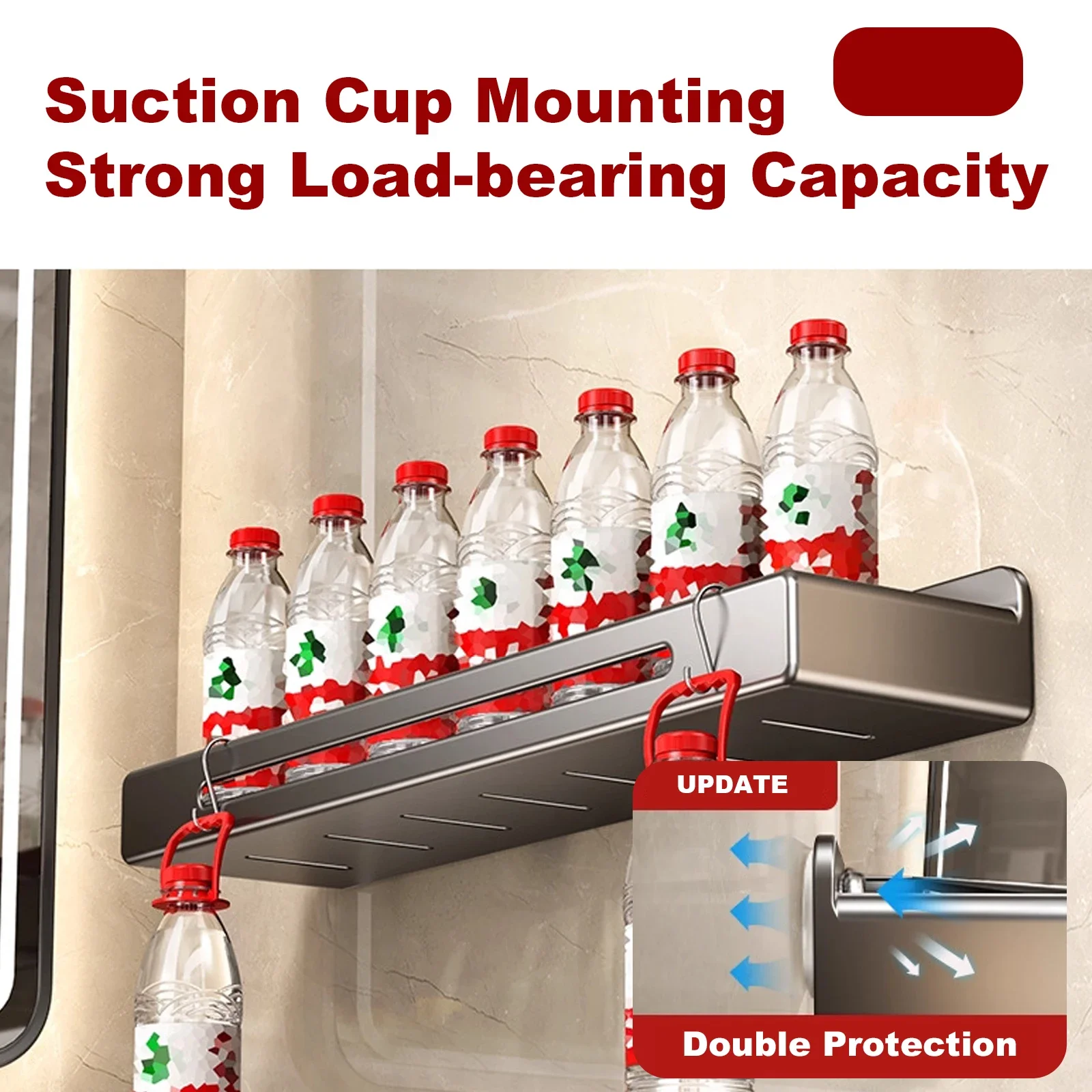 Estante de Baño de Acero Inoxi - Commercial Kitchen Wall Shelves reseña y precio