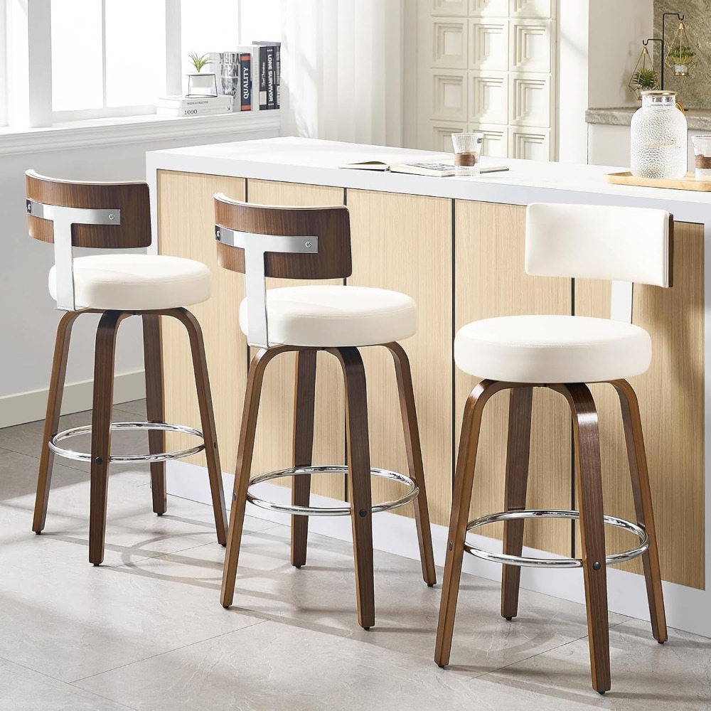 Juego de 3 taburetes de bar de - Commercial Kitchen And Bar reseña y precio