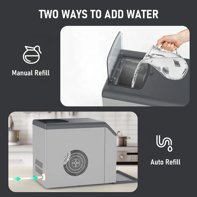 Máquina para hacer hielo comer - Commercial Kitchen Ice Machine reseña y precio