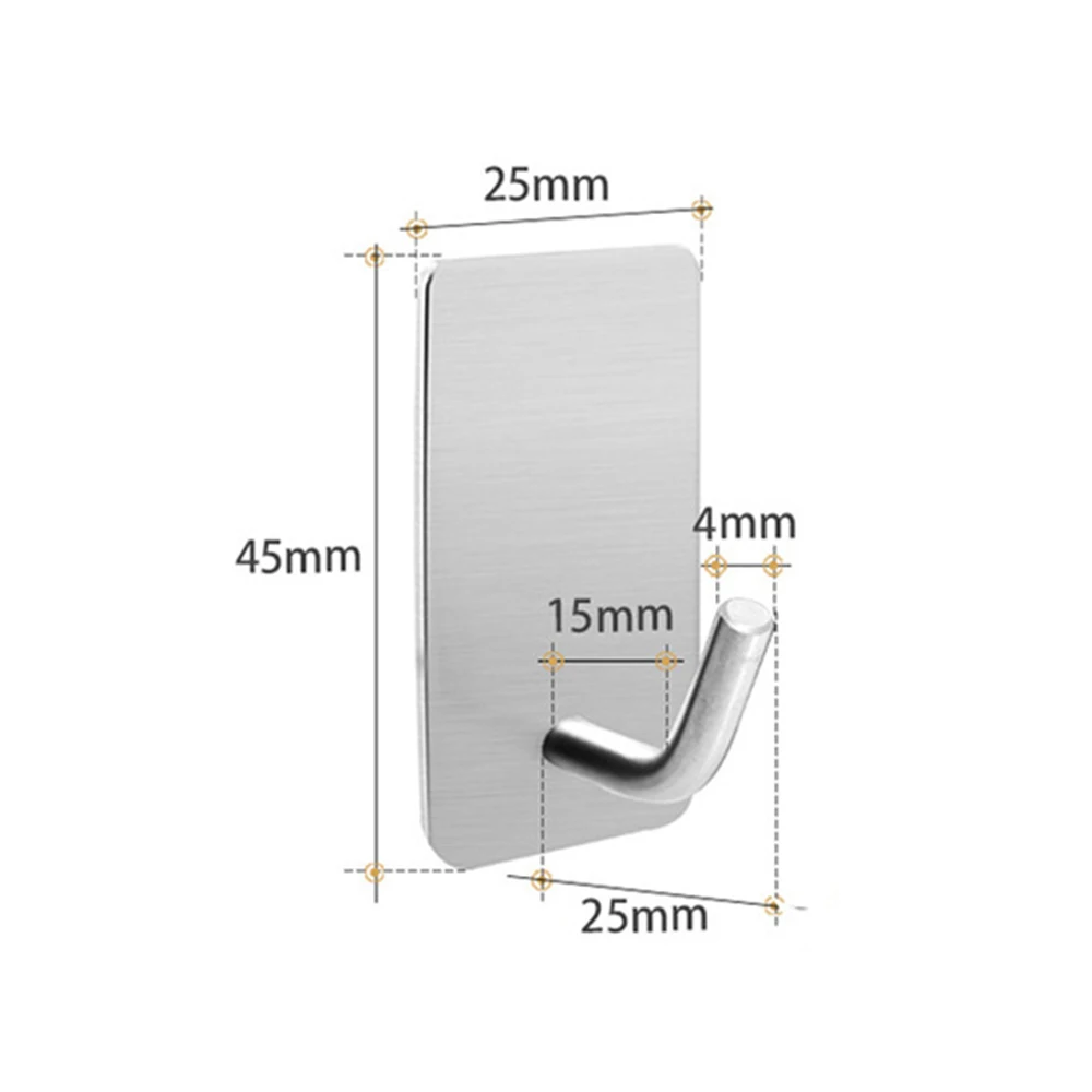 Gancho autoadhesivo de acero i - Commercial Kitchen Wall Shelves reseña y precio