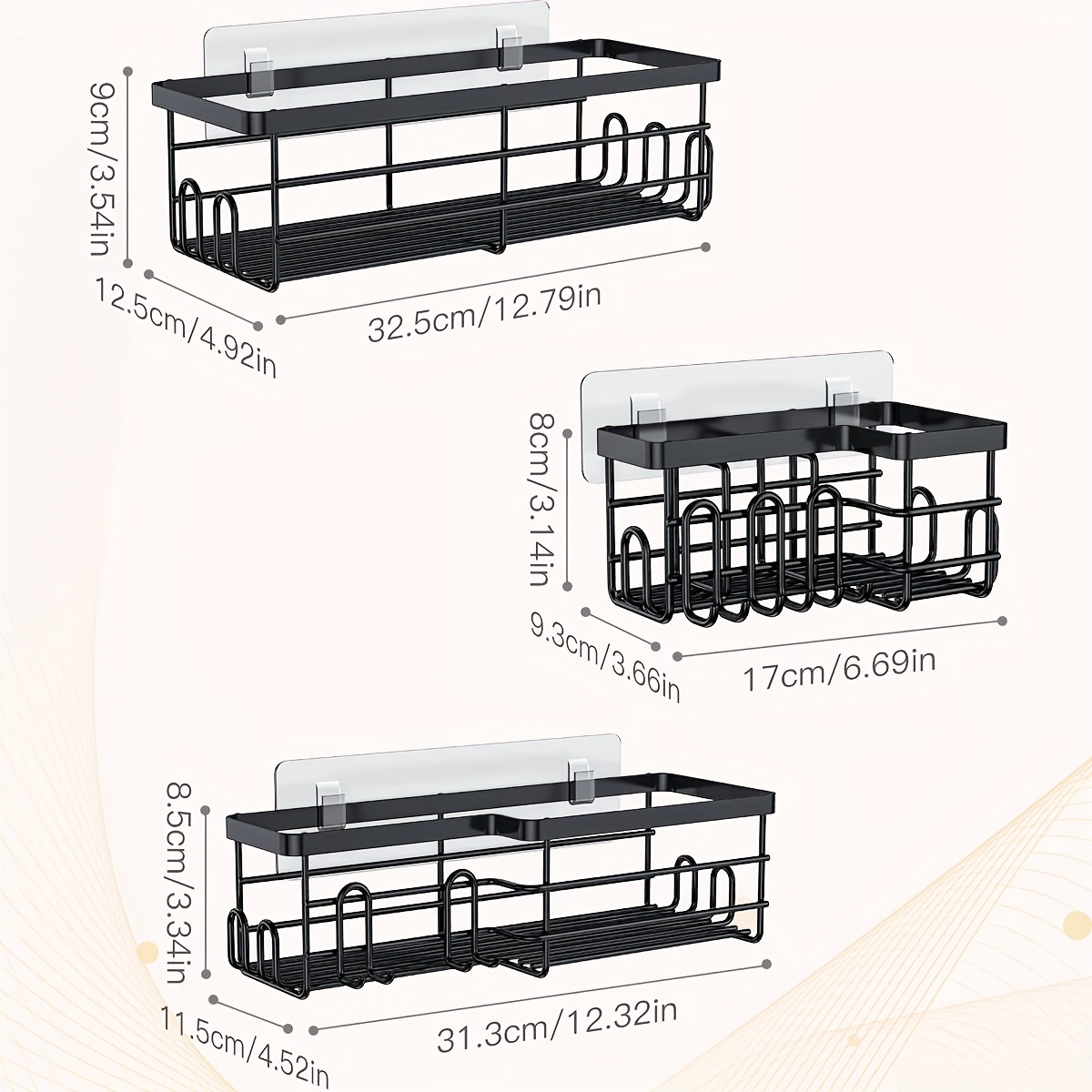 Organizador de Ducha con Jabon - Commercial Kitchen Wall Shelves reseña y precio