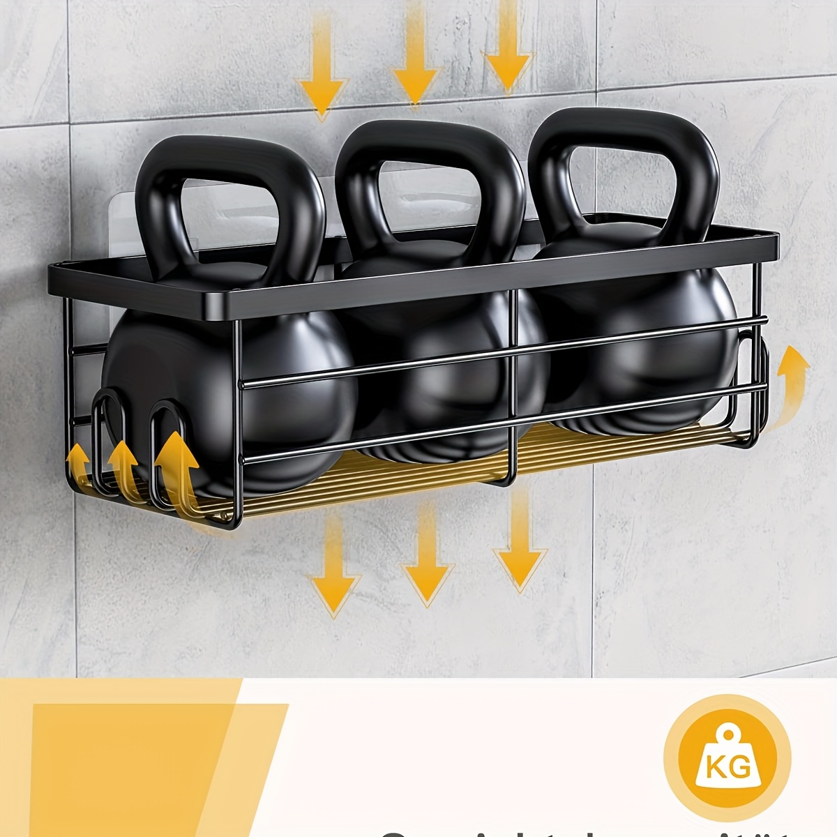 Organizador de Ducha con Jabon - Commercial Kitchen Wall Shelves reseña y precio