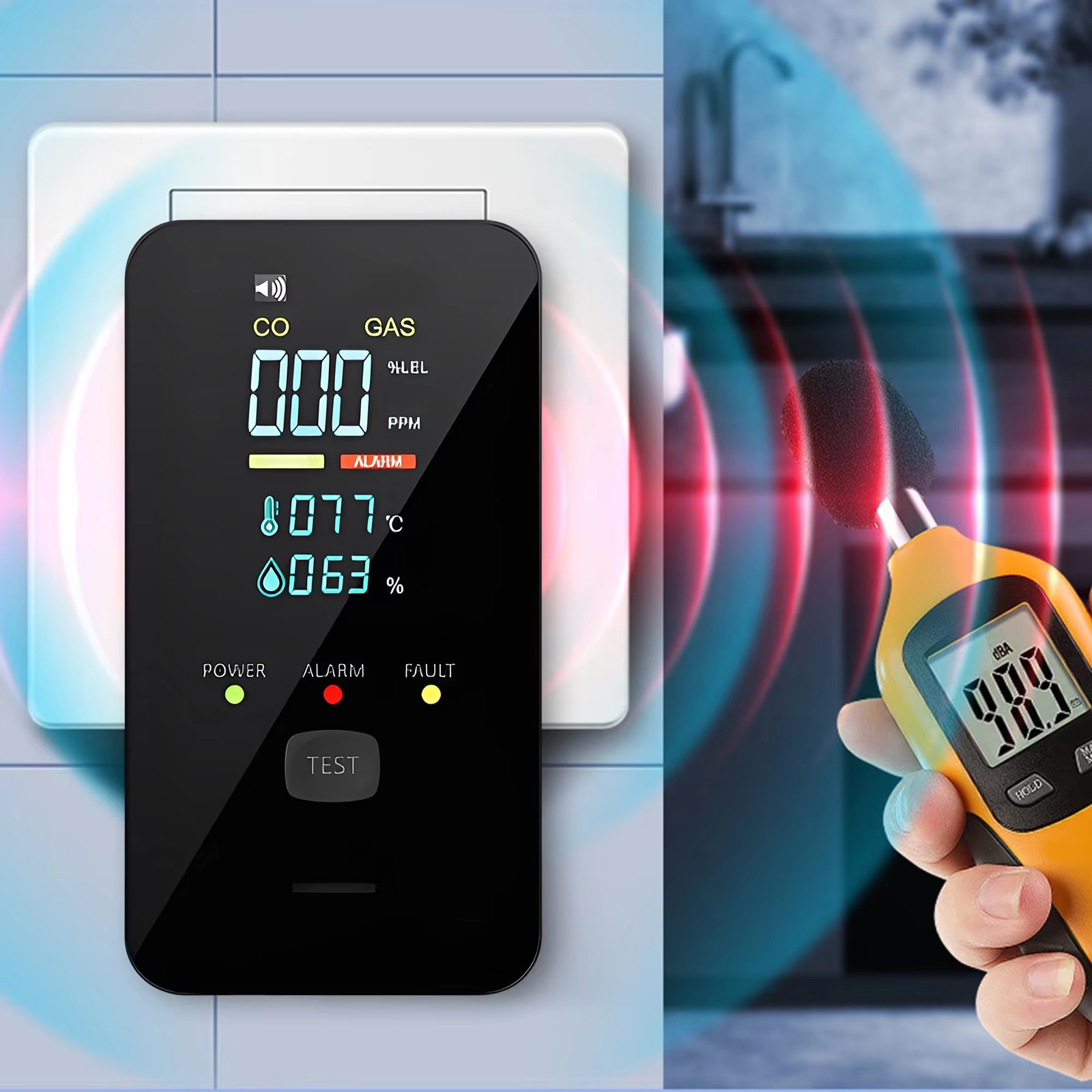Detector de gas natural y monó - Commercial Kitchen Lighting reseña y precio