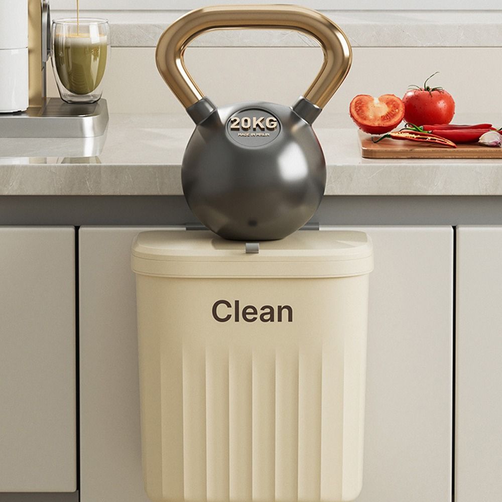 1 unidad de nuevo cubo de basu - Commercial Kitchen Trash Can reseña y precio