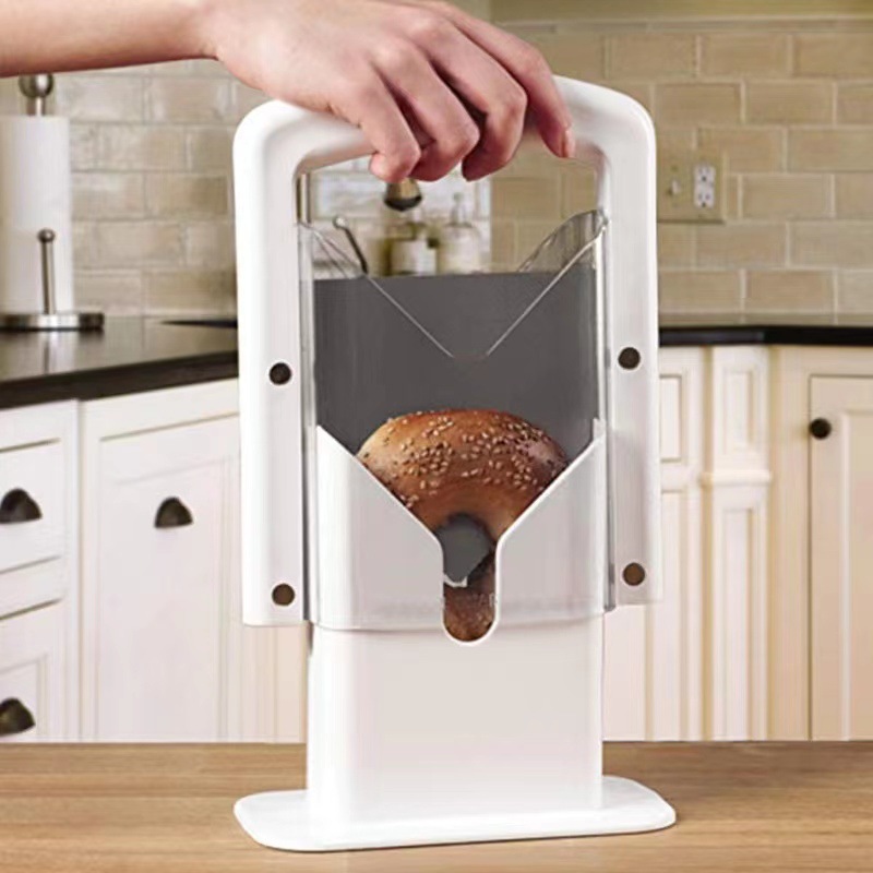 Cortador de Bagels con Mango d - Commercial Bread Slicer reseña y precio