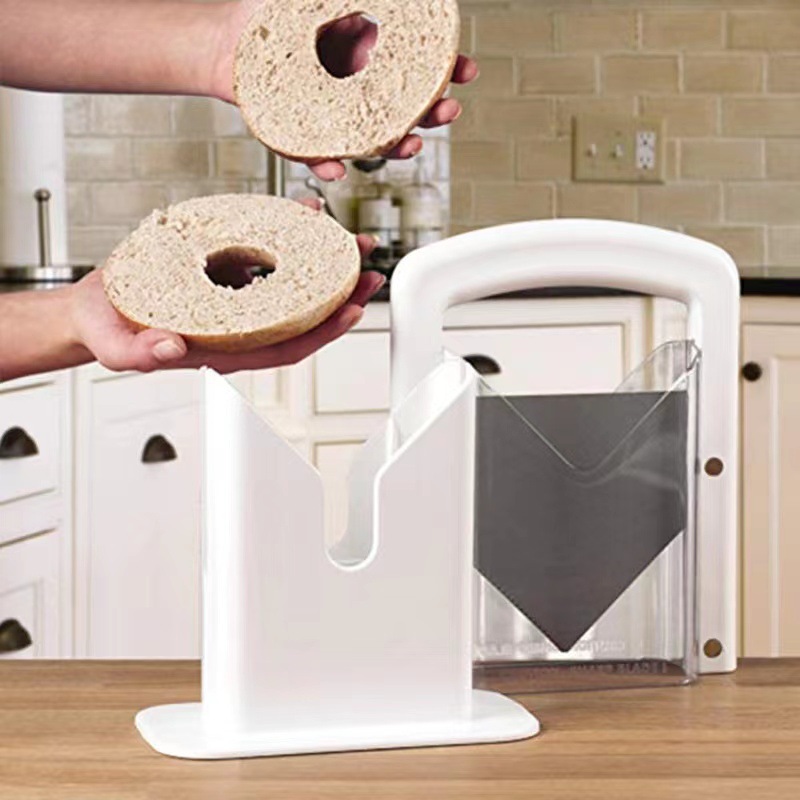 Cortador de Bagels con Mango d - Commercial Bread Slicer reseña y precio