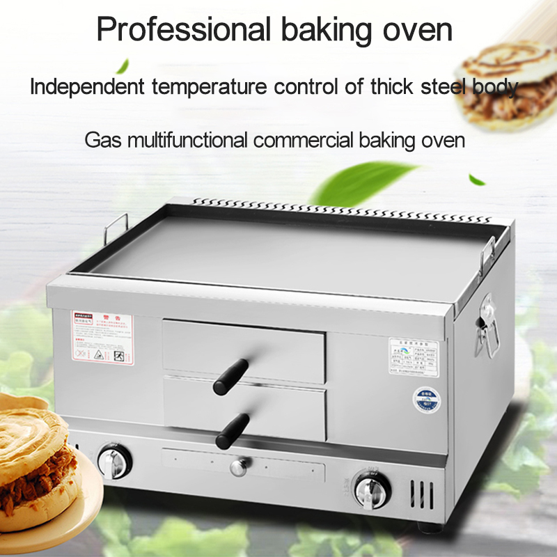 Horno de gas de acero inoxidab - Commercial Kitchen Oven reseña y precio