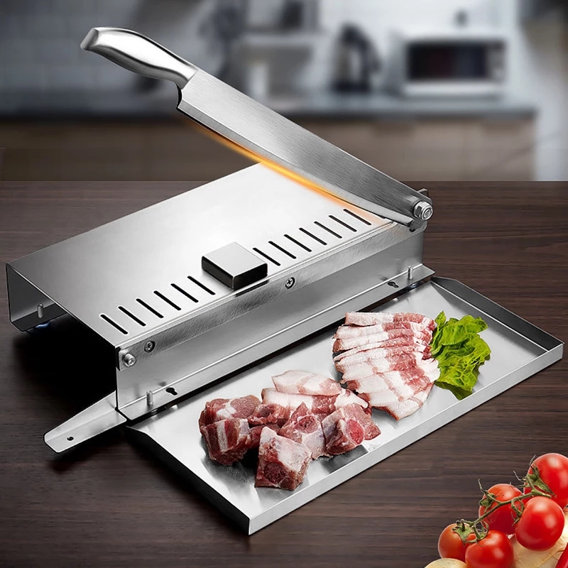 Cortadora de cordero Manual co - Commercial Bread Slicer reseña y precio