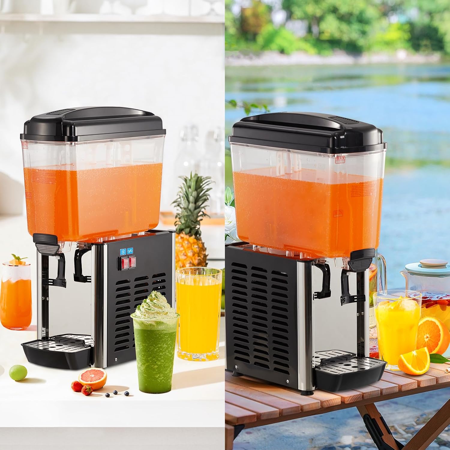 Dispensador de Bebidas Comerci - Cold Drink Dispenser reseña y precio
