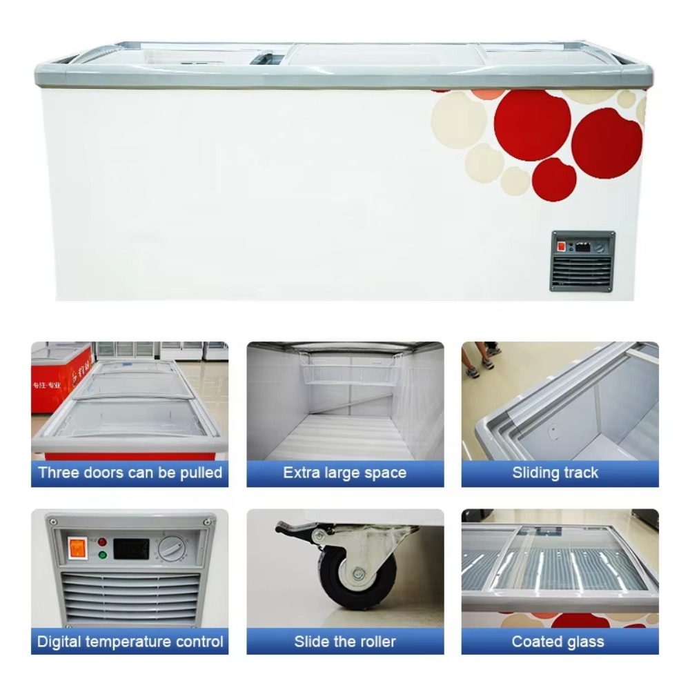 Equipo de Refrigeración, Conge - Commercial Chest Freezer reseña y precio