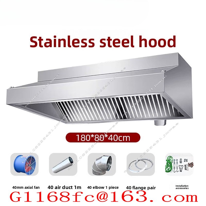 Campana Extractora de Acero In - Commercial Exhaust Hood reseña y precio