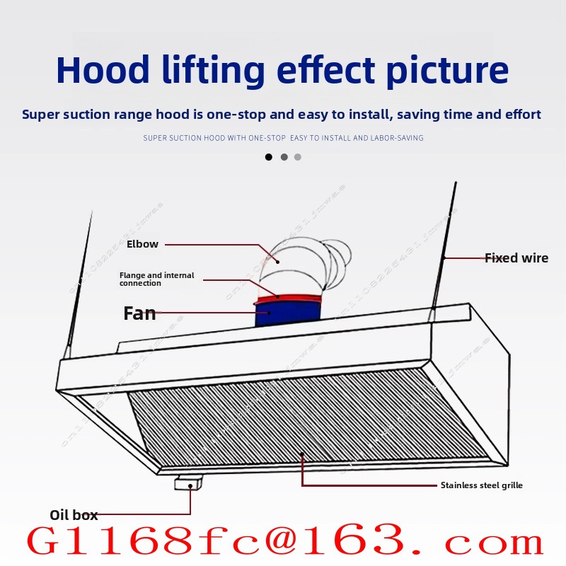 Campana Extractora de Acero In - Commercial Exhaust Hood reseña y precio