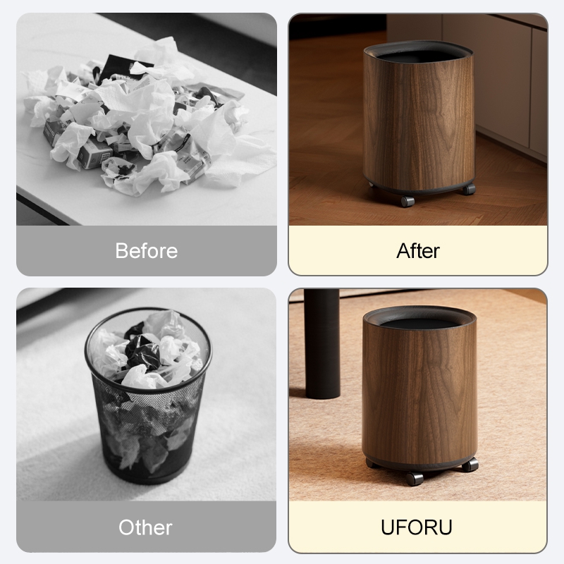 Cubo de Basura Moderno UFORU c - Commercial Kitchen Trash Can reseña y precio