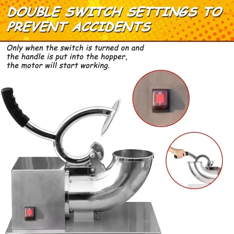 Máquina Trituradora de Hielo S - Commercial Kitchen Ice Machine reseña y precio