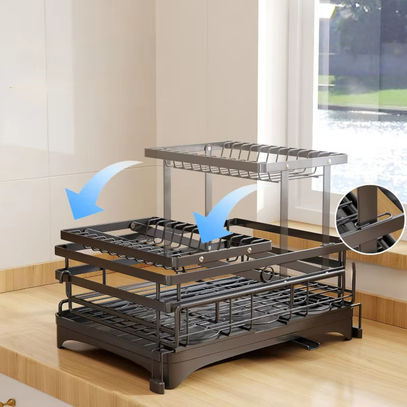 Escurridor de platos extensibl - Commercial Kitchen Floor Drain reseña y precio